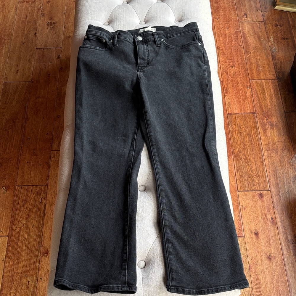Madewell Black Flare Women's Jeans